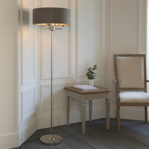 Highclere Floor - Nickel/Charcoal - Factory Second Highclere Floor - Nickel/Charcoal - Factory Second