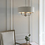 Highclere 3lt pendant - BrChrome/Natural - Factory Second