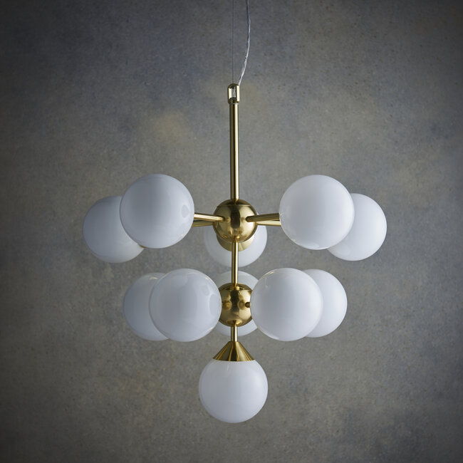 Oscar 11 pendant - Br.gold - Factory Second