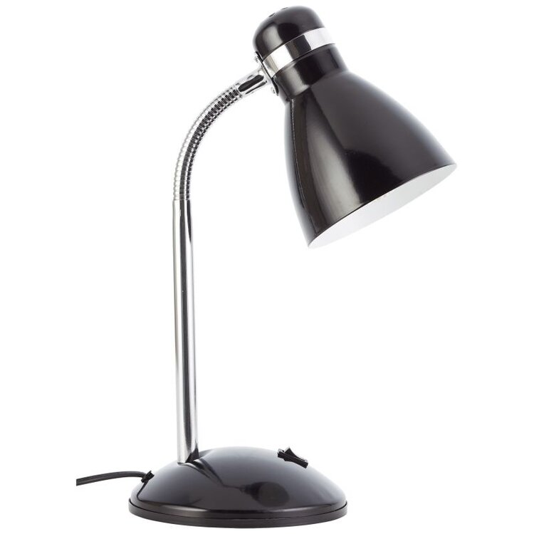 Brilliant Allison TL1  E27  wo bulb table lamp black