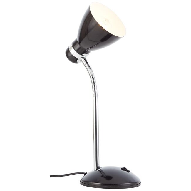 Brilliant Allison TL1  E27  wo bulb table lamp black