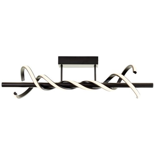 Brilliant Amalie LED Ceiling Light 80cm Black Brilliant Amalie LED Ceiling Light 80cm Black