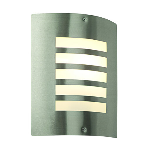 Bianco 1lt wall IP44 60W - brushed stainless steel Bianco 1lt wall IP44 60W - brushed stainless steel