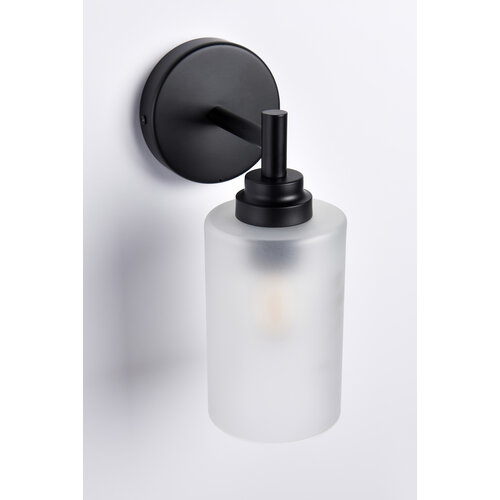 Fryer Bathroom Wall Light Black Fryer Bathroom Wall Light Black
