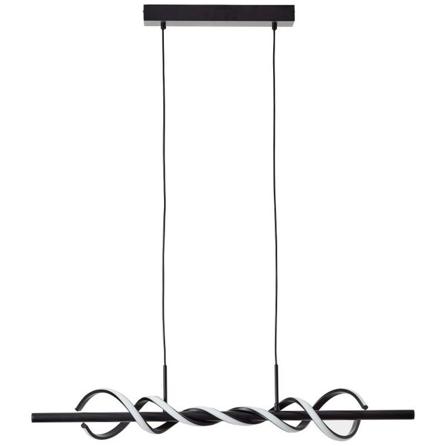 Brilliant Amalie LED Pendant 95cm Black