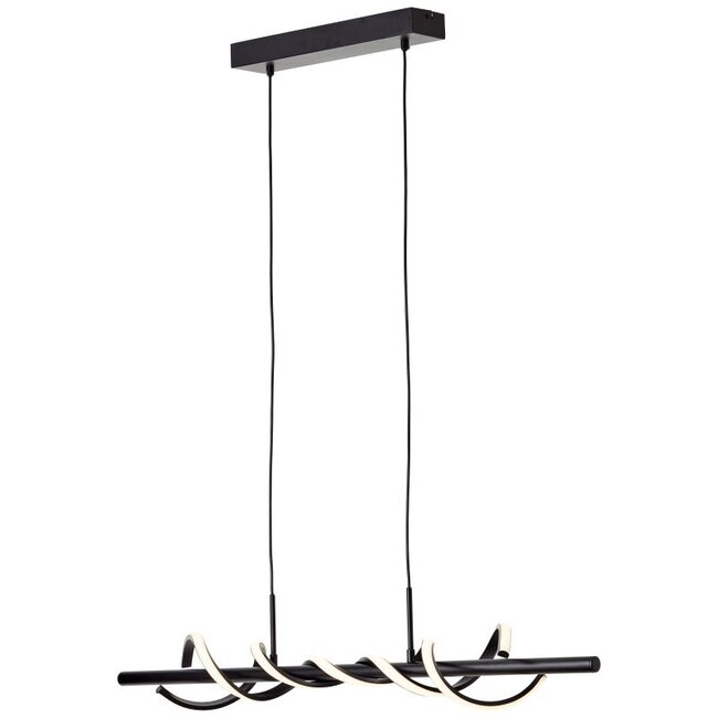 Brilliant Amalie LED Pendant 95cm Black