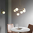 Ontario 6lt Matt Antique Brass Pendant