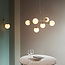 Ontario 6lt Matt Antique Brass Pendant