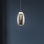 Brilliant Metropolis Single Pendant LED 5W Smoke Glass