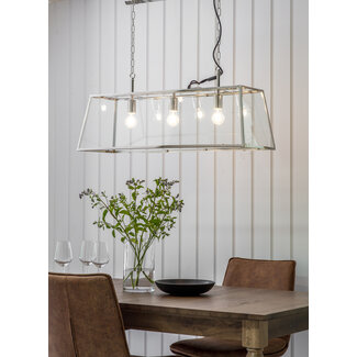Hurst 3lt Pendant - Nickel - Factory Second