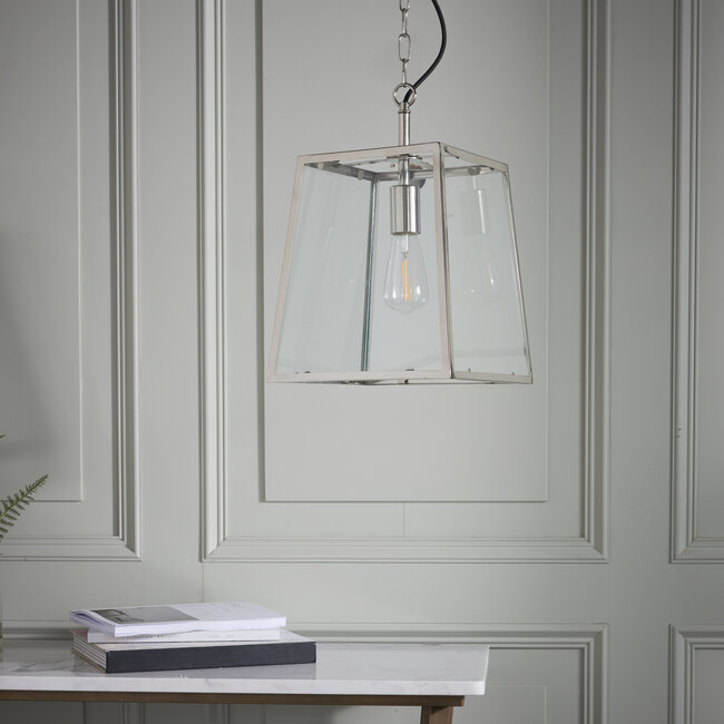 Hurst 1lt Pendant - Nickel - Factory Second