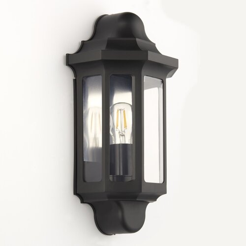 Half lantern wall light Black Half lantern wall light Black