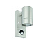 Palin PIR 1lt Wall Light Brushed Stainless Steel