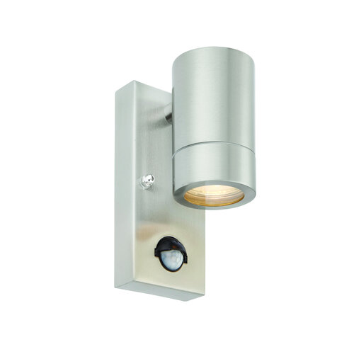 Atlantis PIR 1lt wall IP44 7W - marine grade br stainless steel Atlantis PIR 1lt wall IP44 7W - marine grade br stainless steel