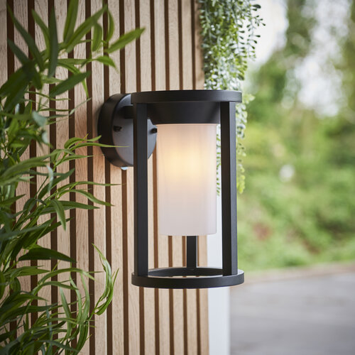 Braden wall IP44 10W - textured black - Factory Second Braden wall IP44 10W - textured black - Factory Second