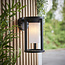 Braden wall IP44 10W  - textured black - Factory Second