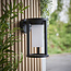 Braden wall IP44 10W  - textured black - Factory Second