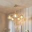 Dimple 5lt pendant 25W - brushed brass