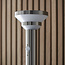 Halton bollard photocell & PIR - Br aluminium - Factory Second