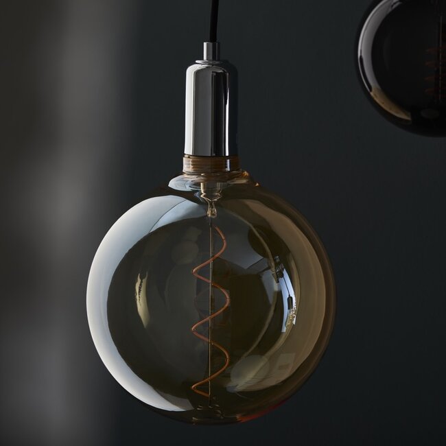 Spiral E27 LED Lamp 200mm Amber