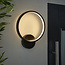 Halo wall IP44 6.5W  - textured black