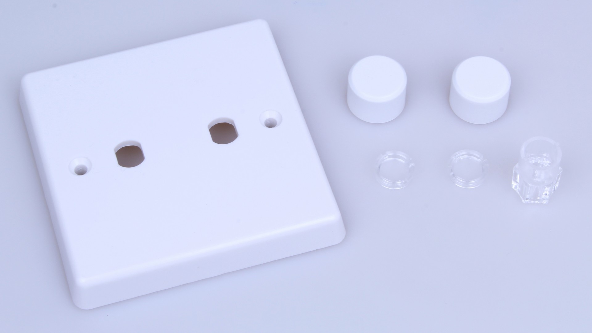 Varilight White 2-Gang Matrix Kit For Rotary Dimmers Matrix White ...