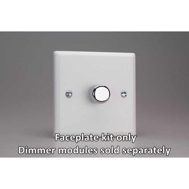 Varilight Urban 1-Gang Matrix Kit For Rotary Dimmers Matrix Chalk White Matrix