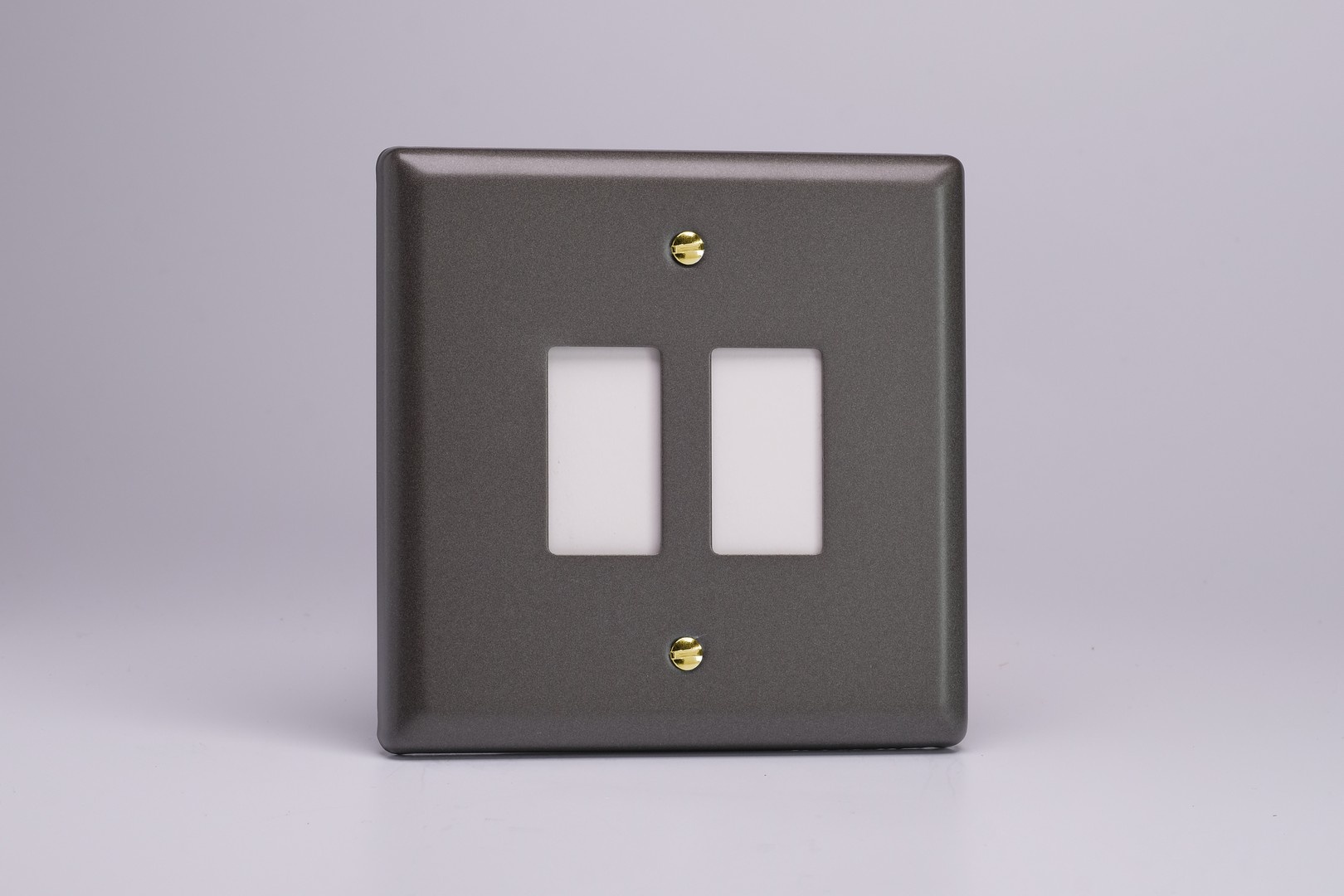 Varilight Vogue 2-Gang PowerGrid Plate including Yoke (Single Plate ...