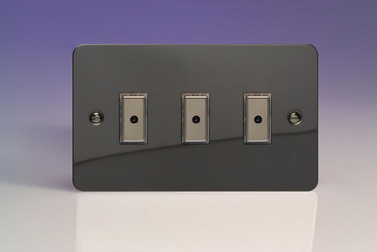 Varilight Ultraflat 3Gang 1Way VPro MultiPoint Remote/Tactile Touch