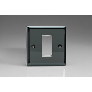 Varilight Classic DataGrid Plate (1 Grid Space)  Iridium