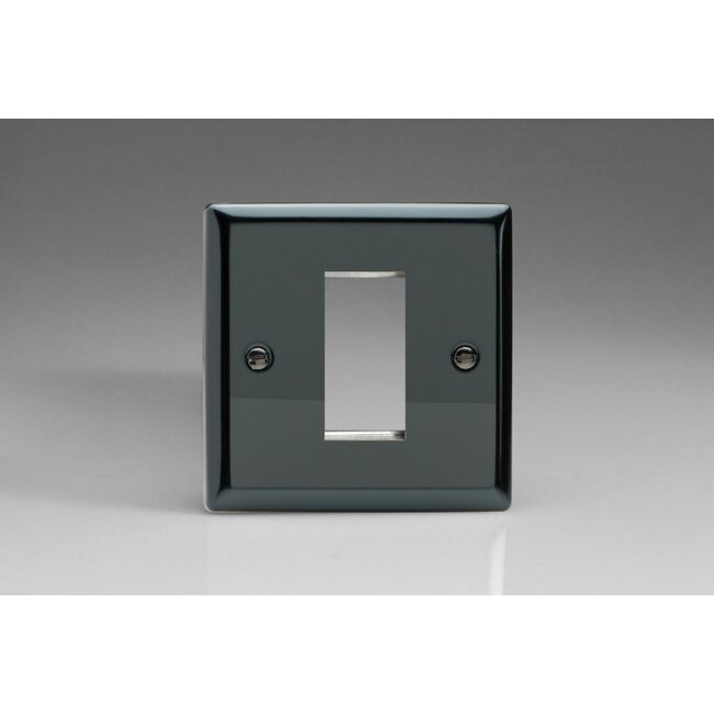 Varilight Classic DataGrid Plate (1 Grid Space)  Iridium