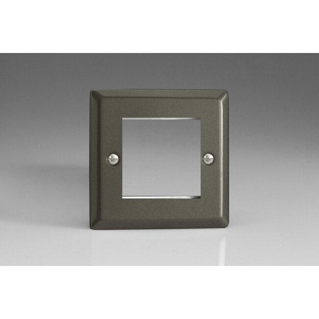 Varilight Classic DataGrid Plate (2 Grid Spaces)  Graphite 21