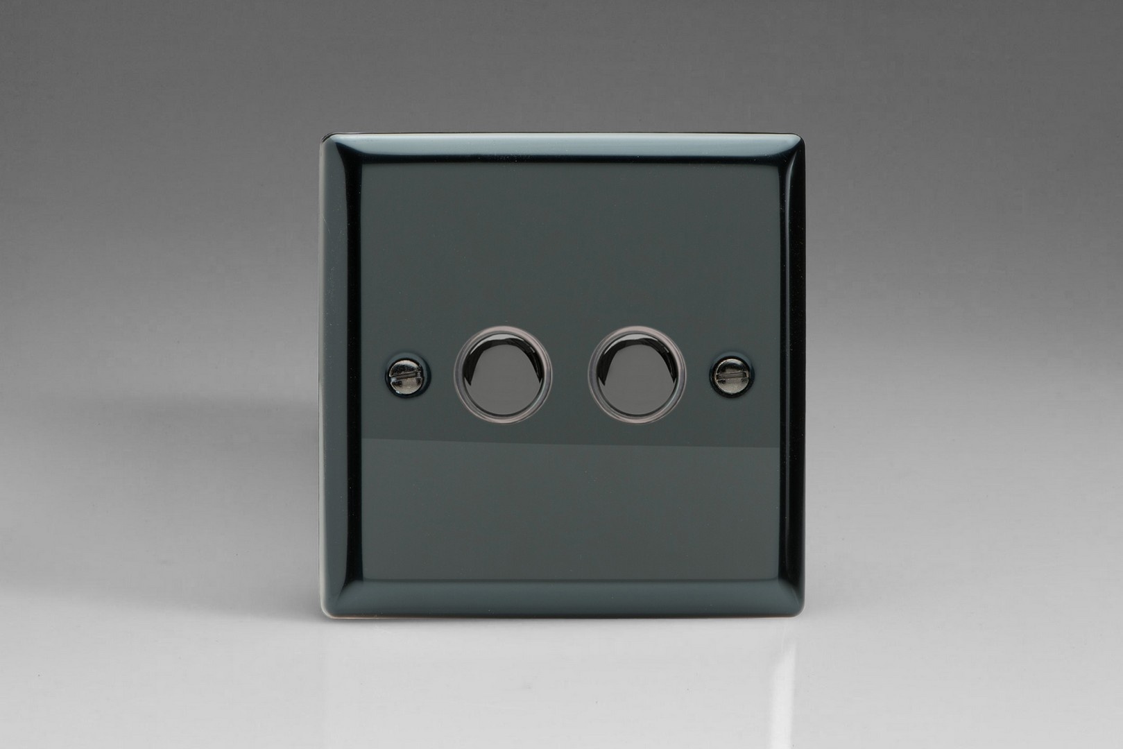 Varilight Classic 2-Gang 6A 1-Way Push-to-Make Momentary Switch ...