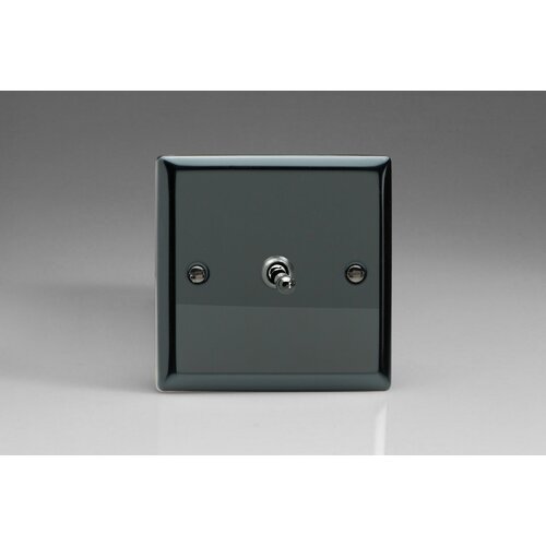 Varilight Classic 1-Gang 10A 1- or 2-Way Toggle Switch Decorative Iridium Iridium Toggle Varilight Classic 1-Gang 10A 1- or 2-Way Toggle Switch Decorative Iridium Iridium Toggle