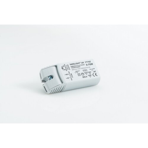 Varilight 0 0-70VA Dimmable Low Voltage Lighting Transformer (with Terminals) 0 0 Varilight 0 0-70VA Dimmable Low Voltage Lighting Transformer (with Terminals) 0 0