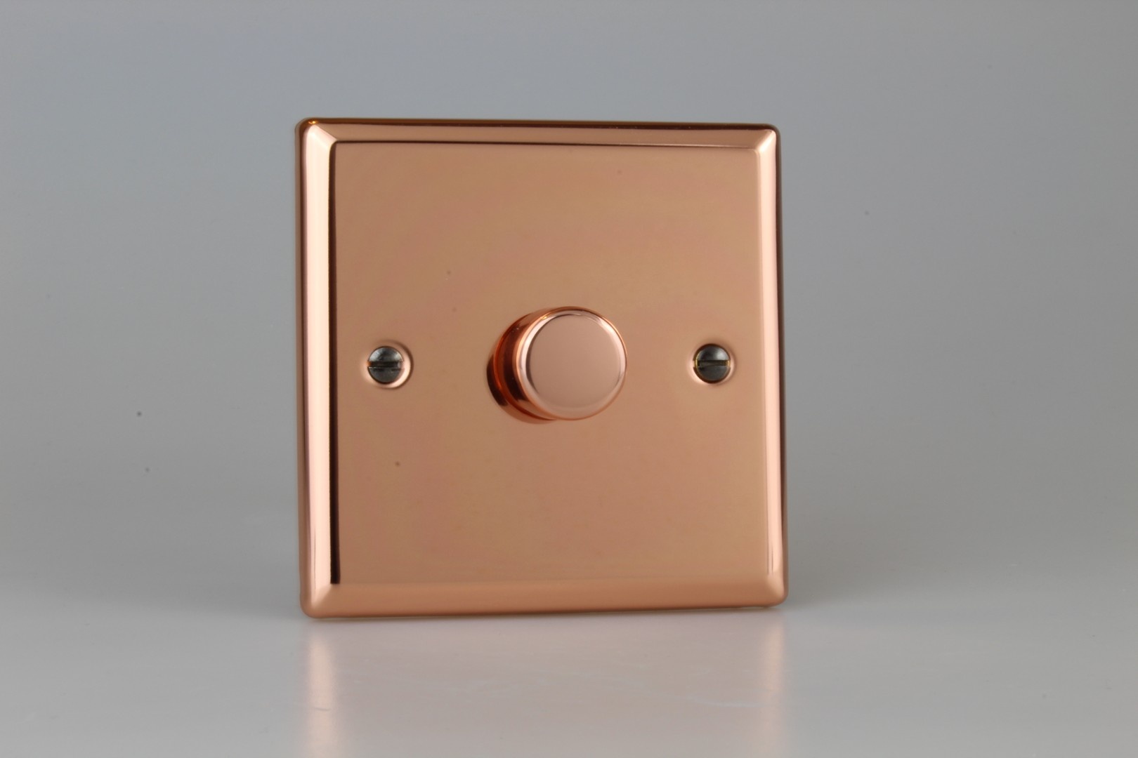 Varilight Urban 1-Gang 2-Way Push-On/Off Rotary LED Dimmer 1 x 0-120W ...