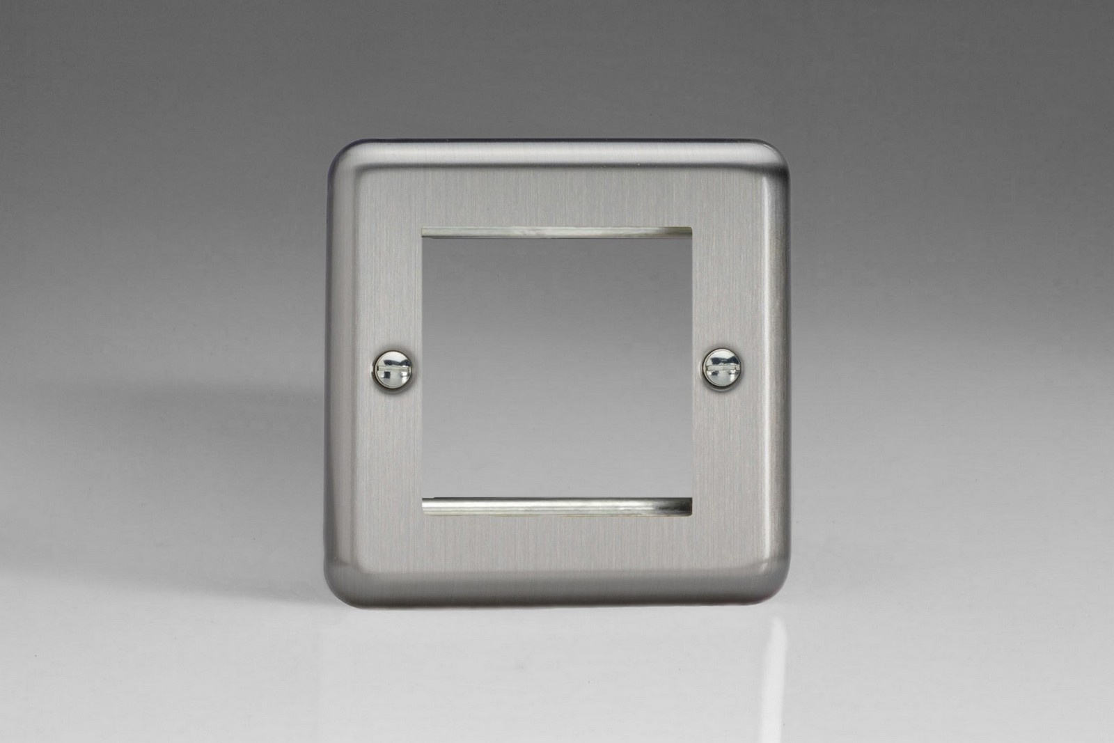 Varilight Classic DataGrid Plate (2 Grid Spaces) Matt Chrome - The ...