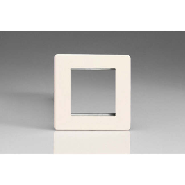 Varilight Screwless DataGrid Plate (2 Grid Spaces)   Primed