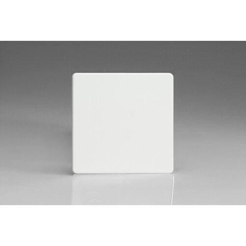 Varilight Screwless Single Blank Plate Premium White Varilight Screwless Single Blank Plate Premium White