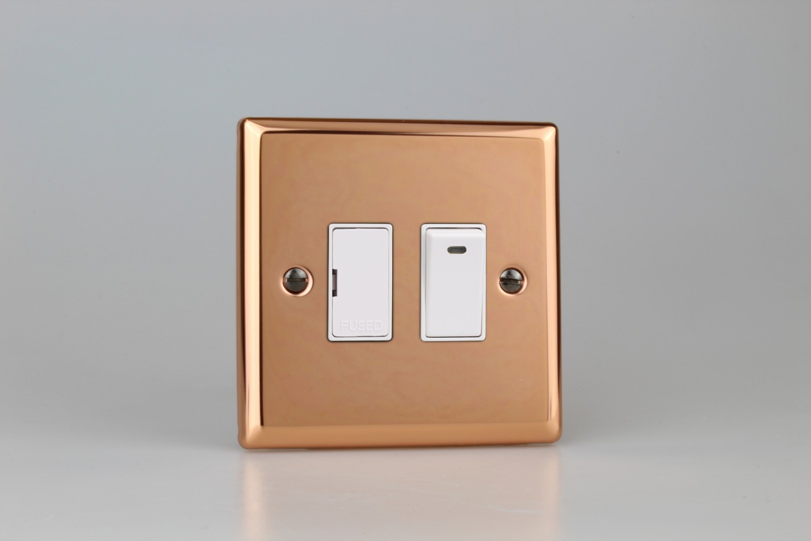 Varilight Urban Presa Doppia Con Interruttore 13A – Nero Opaco
