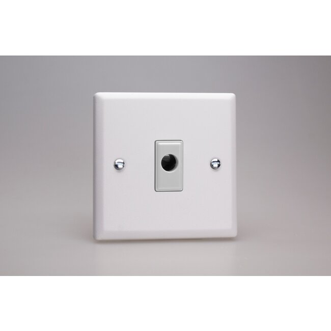 Varilight Urban 16A Flex Outlet Plate White Chalk White White