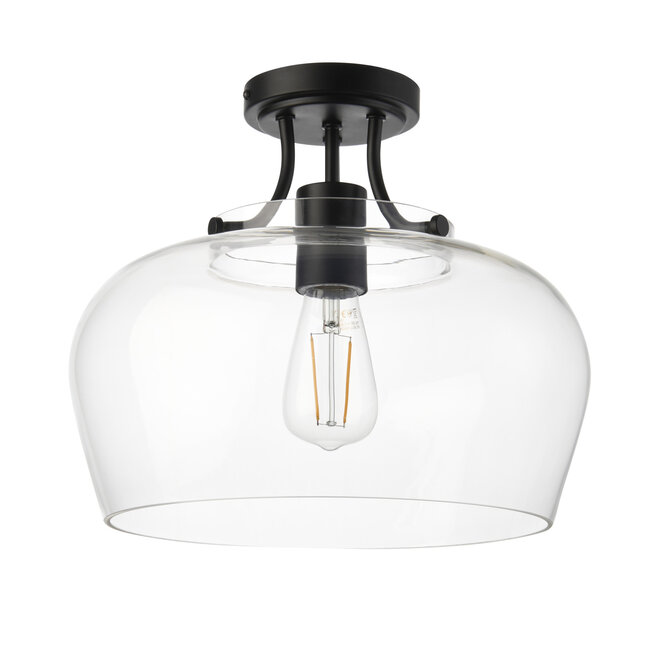 Vilian Bathroom Flush Matt Black alt