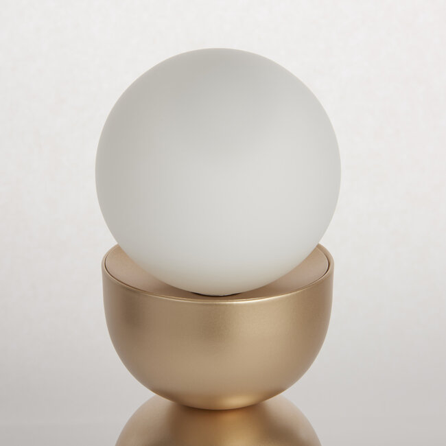 Satin Gold Table Lamp 1lt