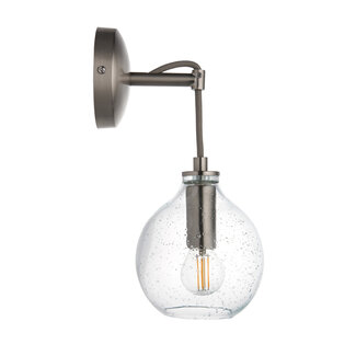 Crosel Blue Glass Wall Light