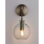 Crosel Blue Glass Wall Light