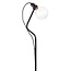 Matt Black  1lt Floor Lamp