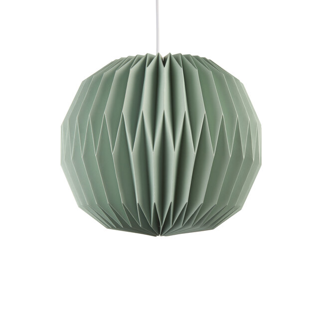 Origami paper shade Dusty Green