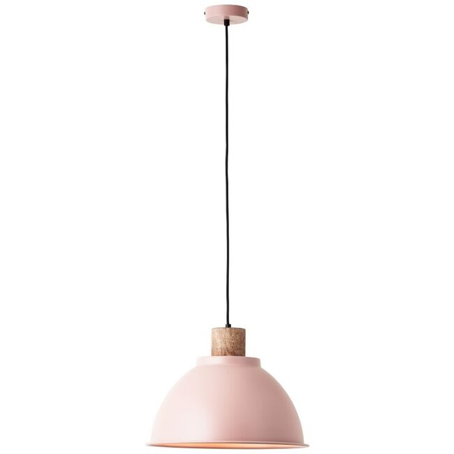 Brilliant Erena 1lt Pendant E27  Dusty Pink