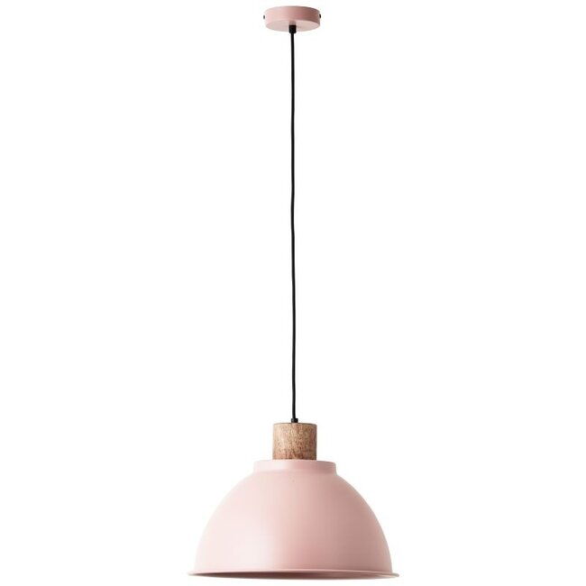 Brilliant Erena 1lt Pendant E27  Dusty Pink