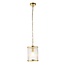 Gelline Pendant BRASS/CLEAR